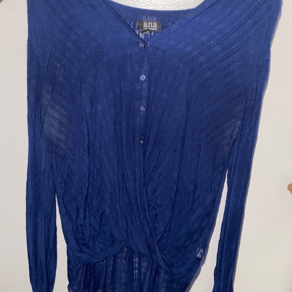 Blue ana shirt